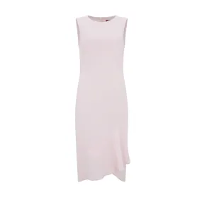 Andina Tailored Pink Sleeveless Dress