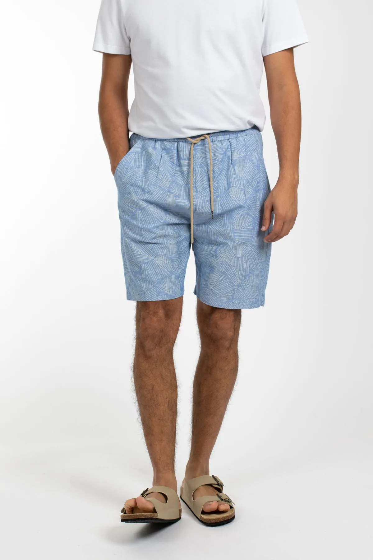 Blue Lines Relaxed Waist short