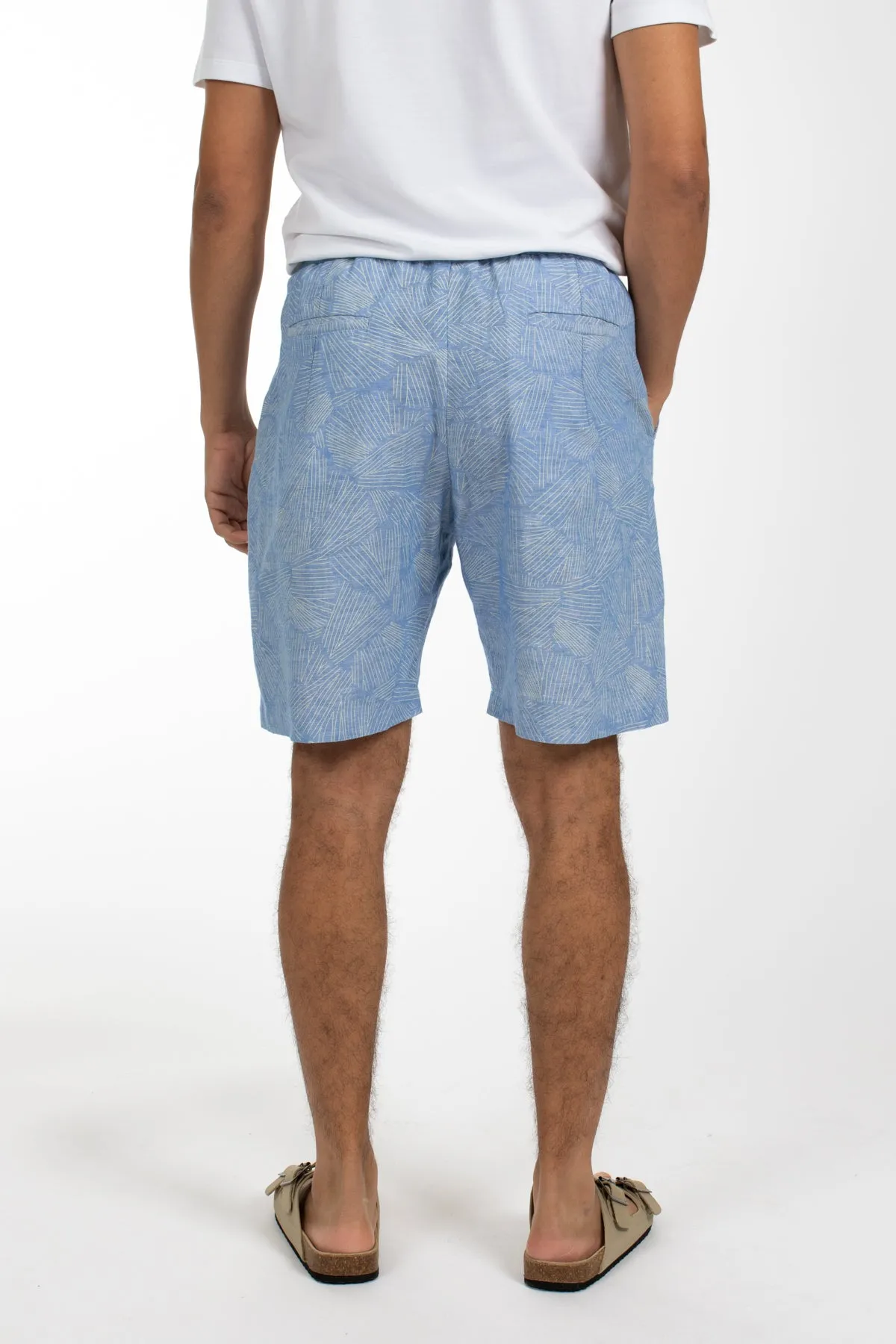 Blue Lines Relaxed Waist short