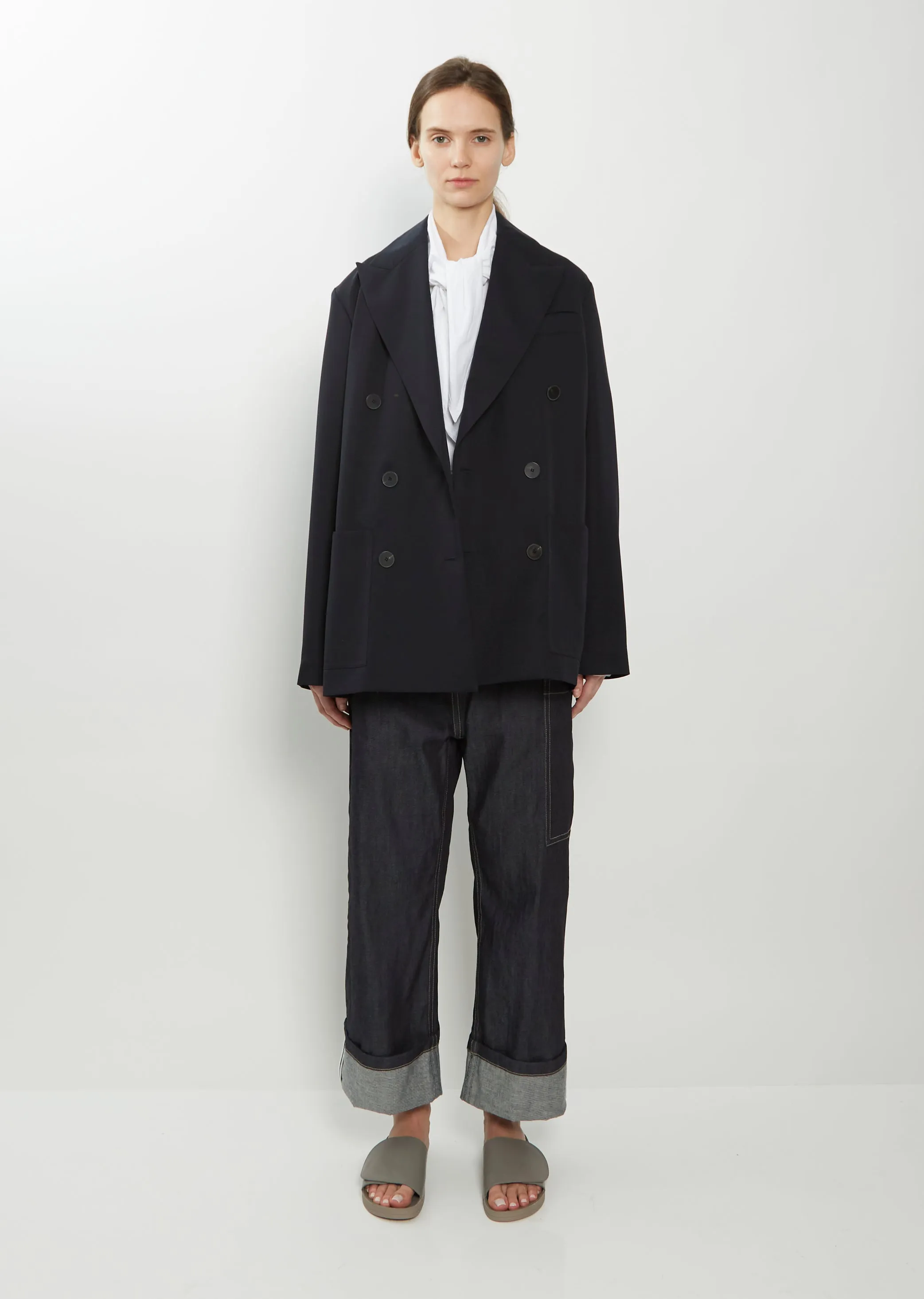 Catalina Wool Jacket — Midnight