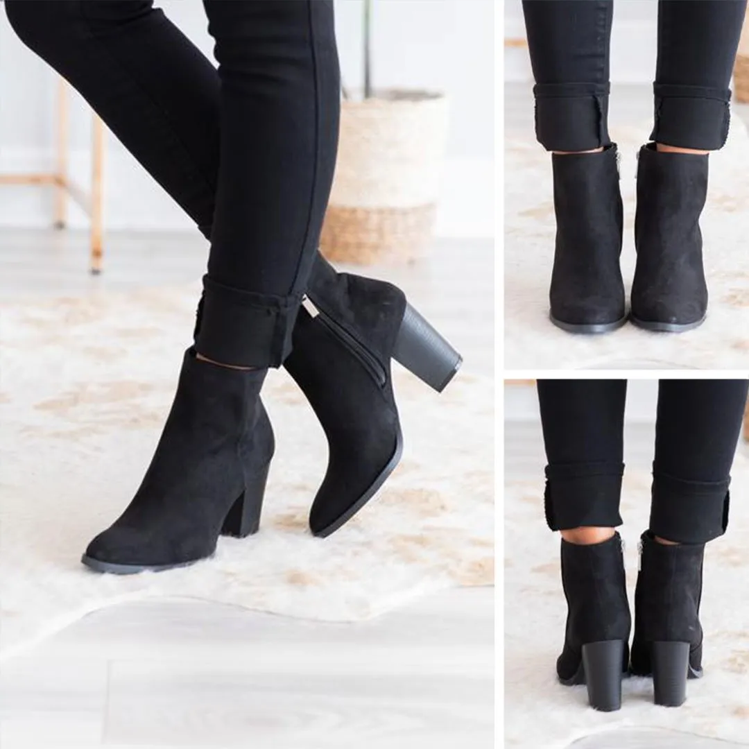 Classic By Nature Black Booties