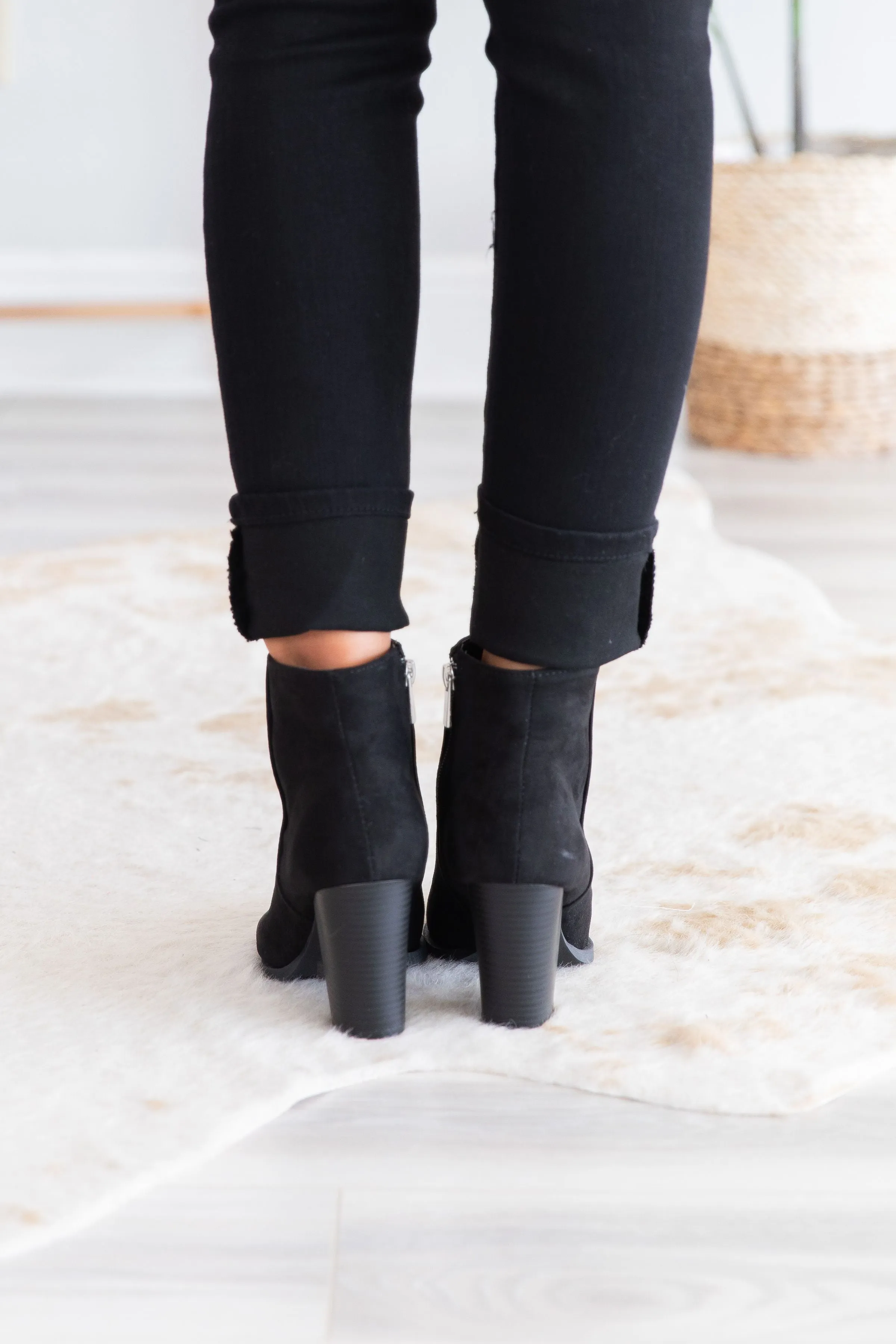 Classic By Nature Black Booties