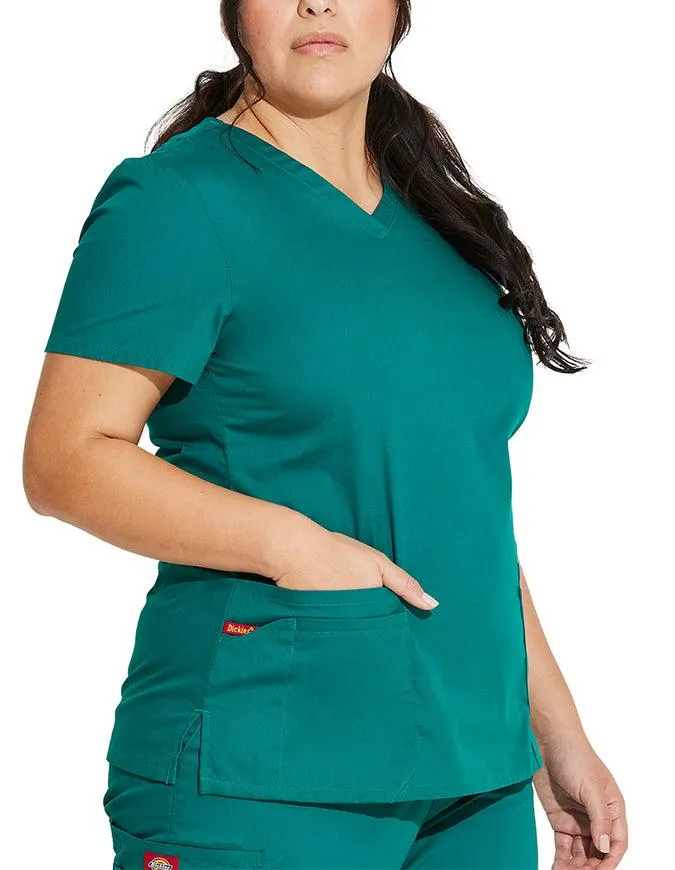 Dickies 26 Inch EDS Signature Women's V-Neck Scrub Top