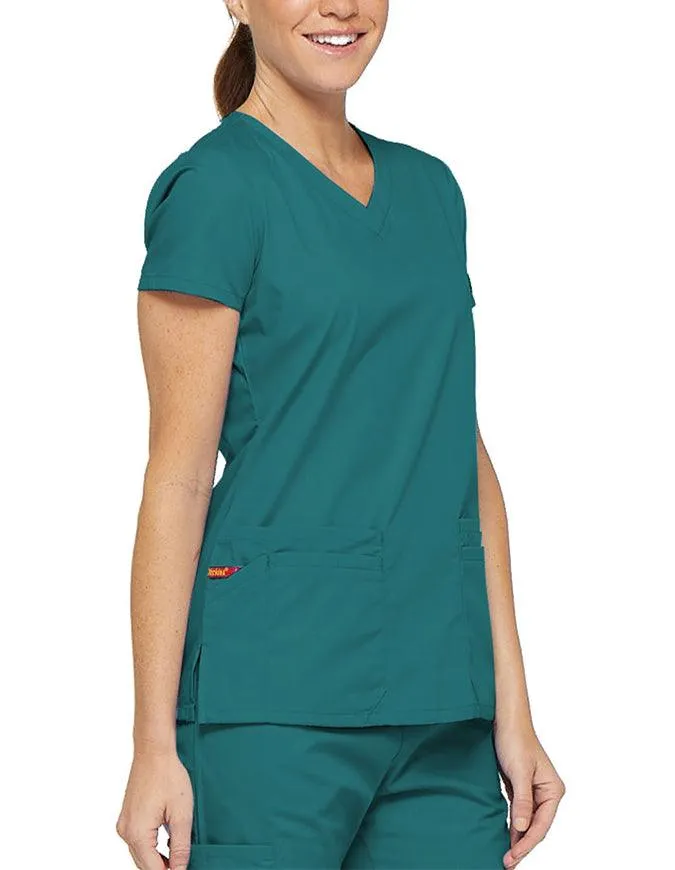 Dickies 26 Inch EDS Signature Women's V-Neck Scrub Top