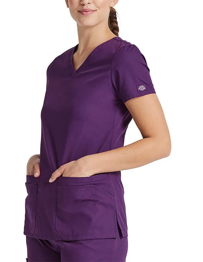 Dickies 26 Inch EDS Signature Women's V-Neck Scrub Top