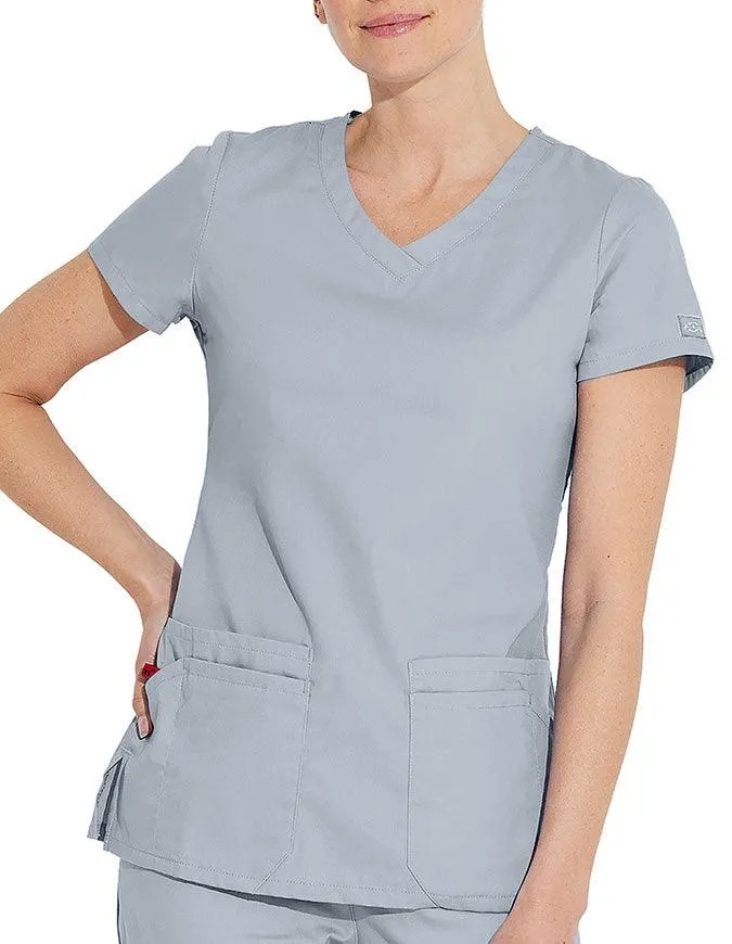 Dickies 26 Inch EDS Signature Women's V-Neck Scrub Top