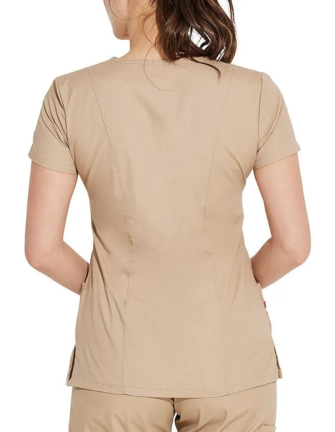 Dickies 26 Inch EDS Signature Women's V-Neck Scrub Top