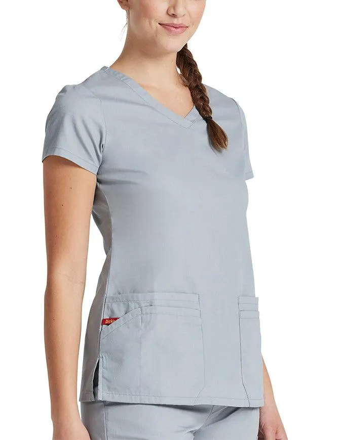 Dickies 26 Inch EDS Signature Women's V-Neck Scrub Top