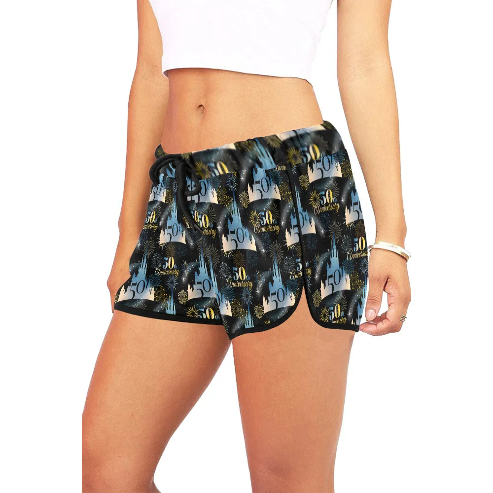 Disney 50th Anniversary Women's Relaxed Shorts