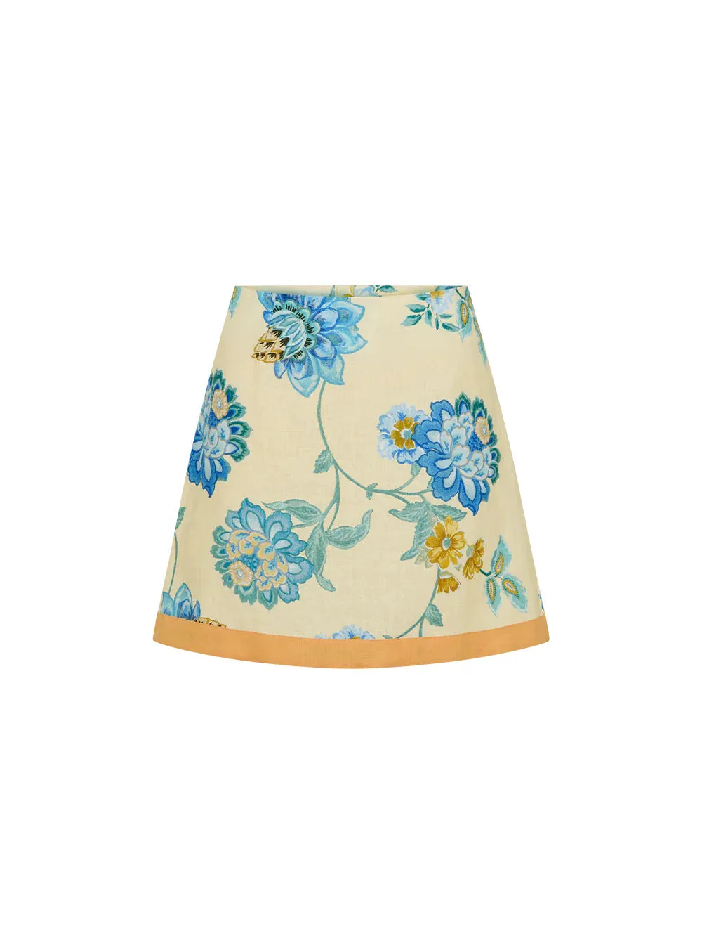 KIVARI Giselle Linen Mini Skirt