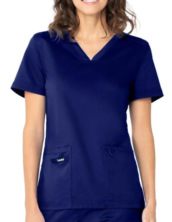 Landau ProFlex Women's V-Neck Scrub Top