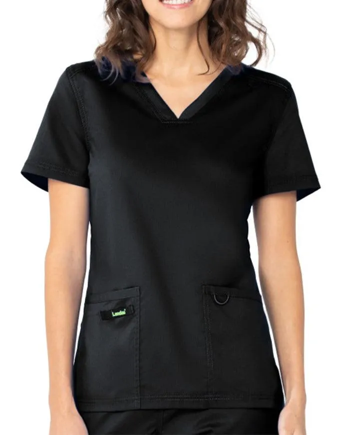 Landau ProFlex Women's V-Neck Scrub Top