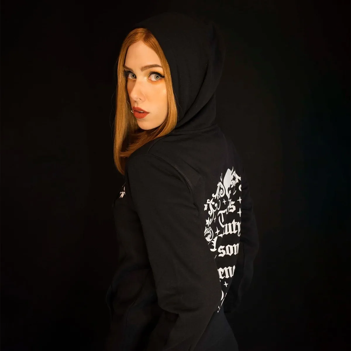 No Beauty Without Strangeness Zip Hoodie