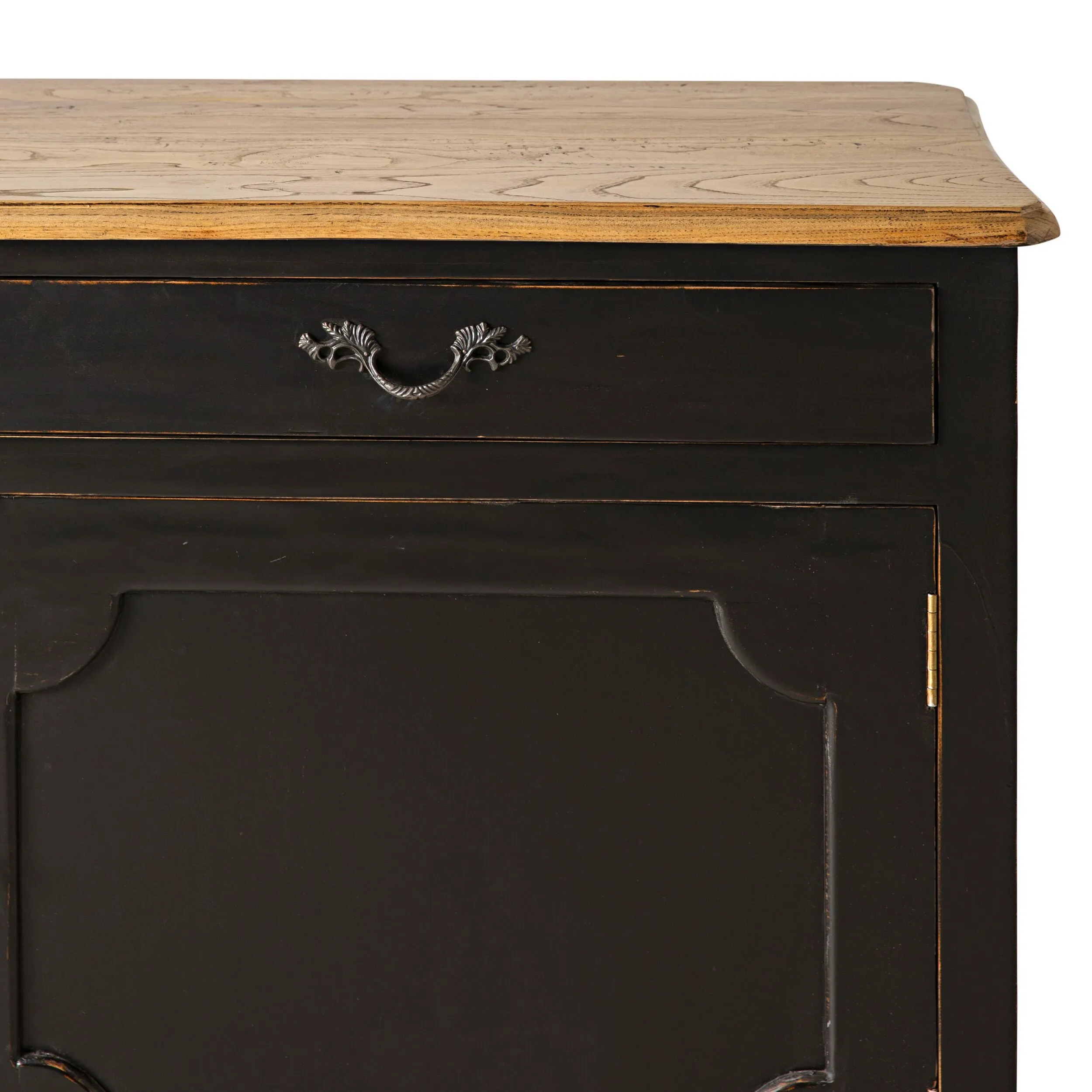 Provincial Oak Sideboard Black