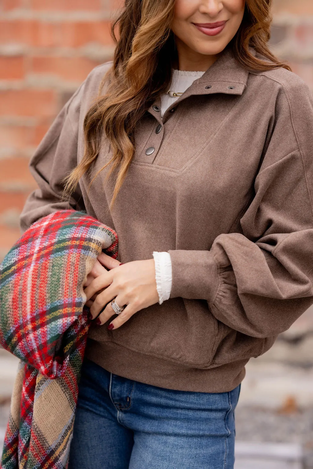 Relaxed Sleeve Pullover