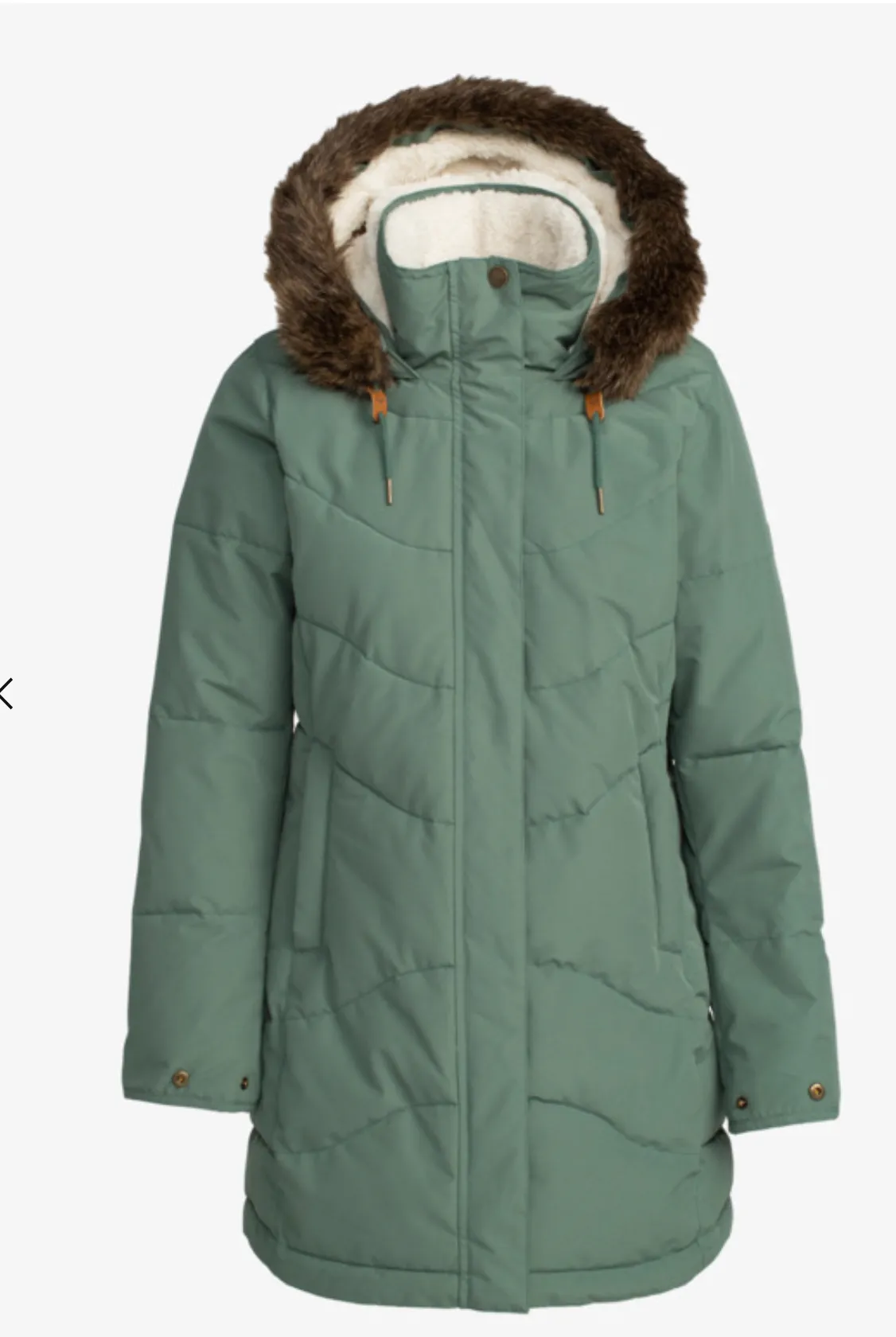 Roxy Ellie - Longline Winter Jacket For Women