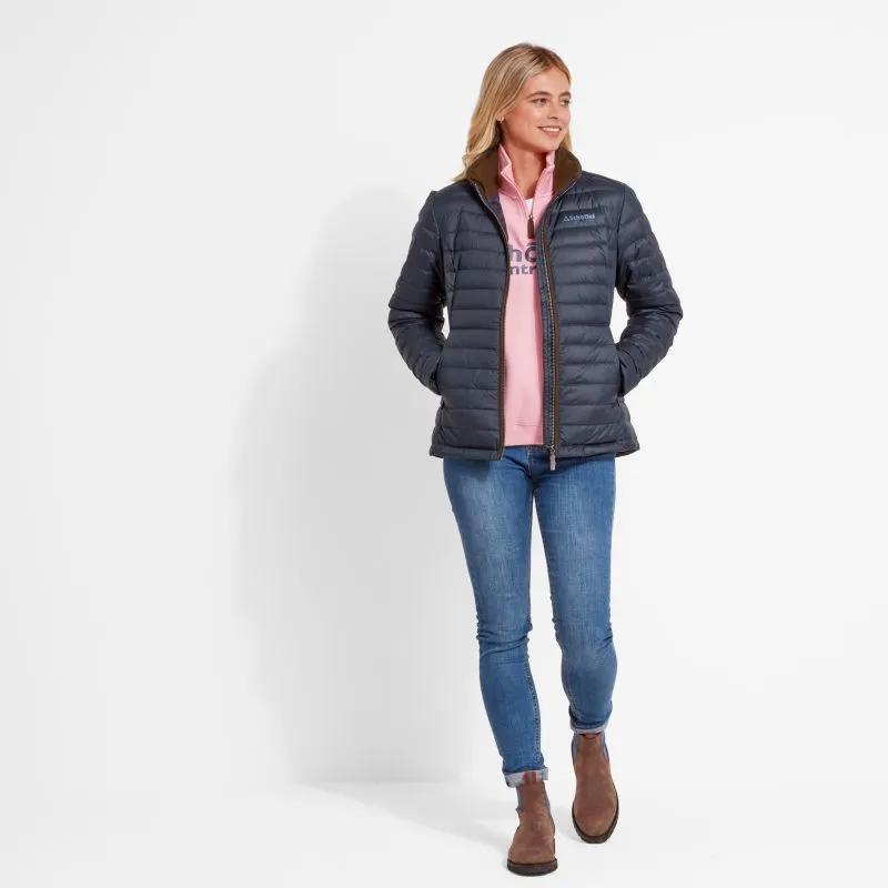 Schoffel Hambleton Down Ladies Jacket - Petrol Blue