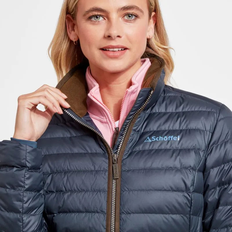 Schoffel Hambleton Down Ladies Jacket - Petrol Blue