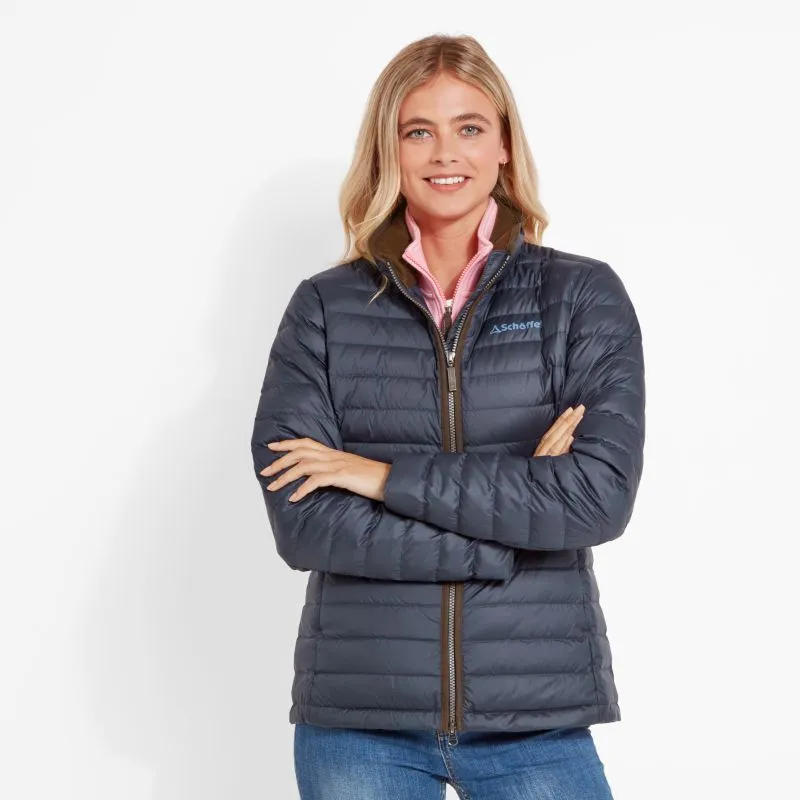 Schoffel Hambleton Down Ladies Jacket - Petrol Blue