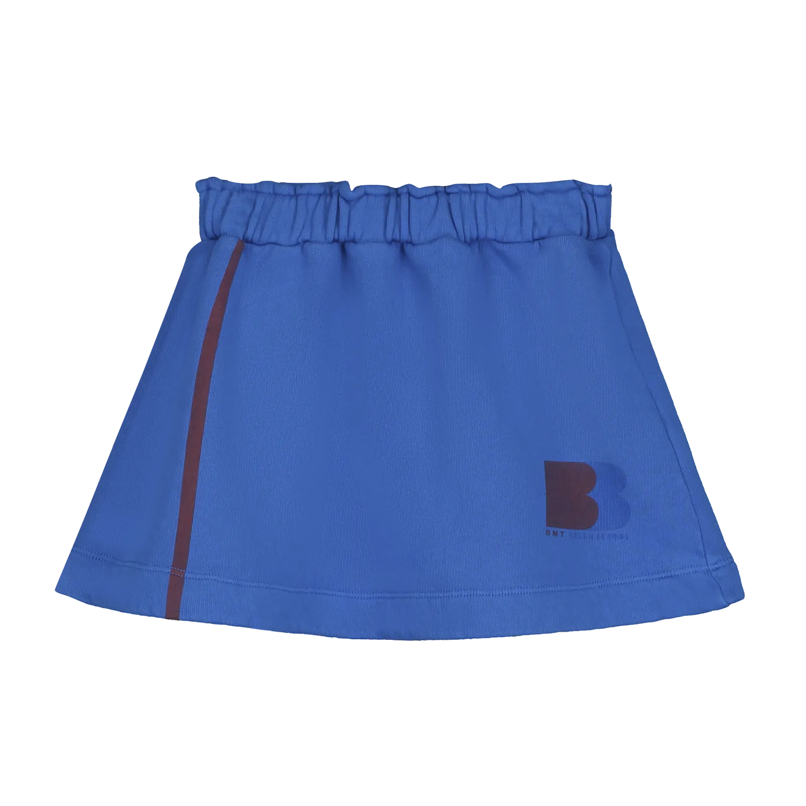 SK02-MINI SKIRT SIDE STRIPE-Fresh blue