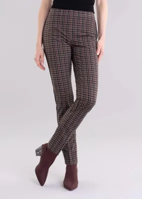 Slim Leg Pants Style 896953 Emery Check