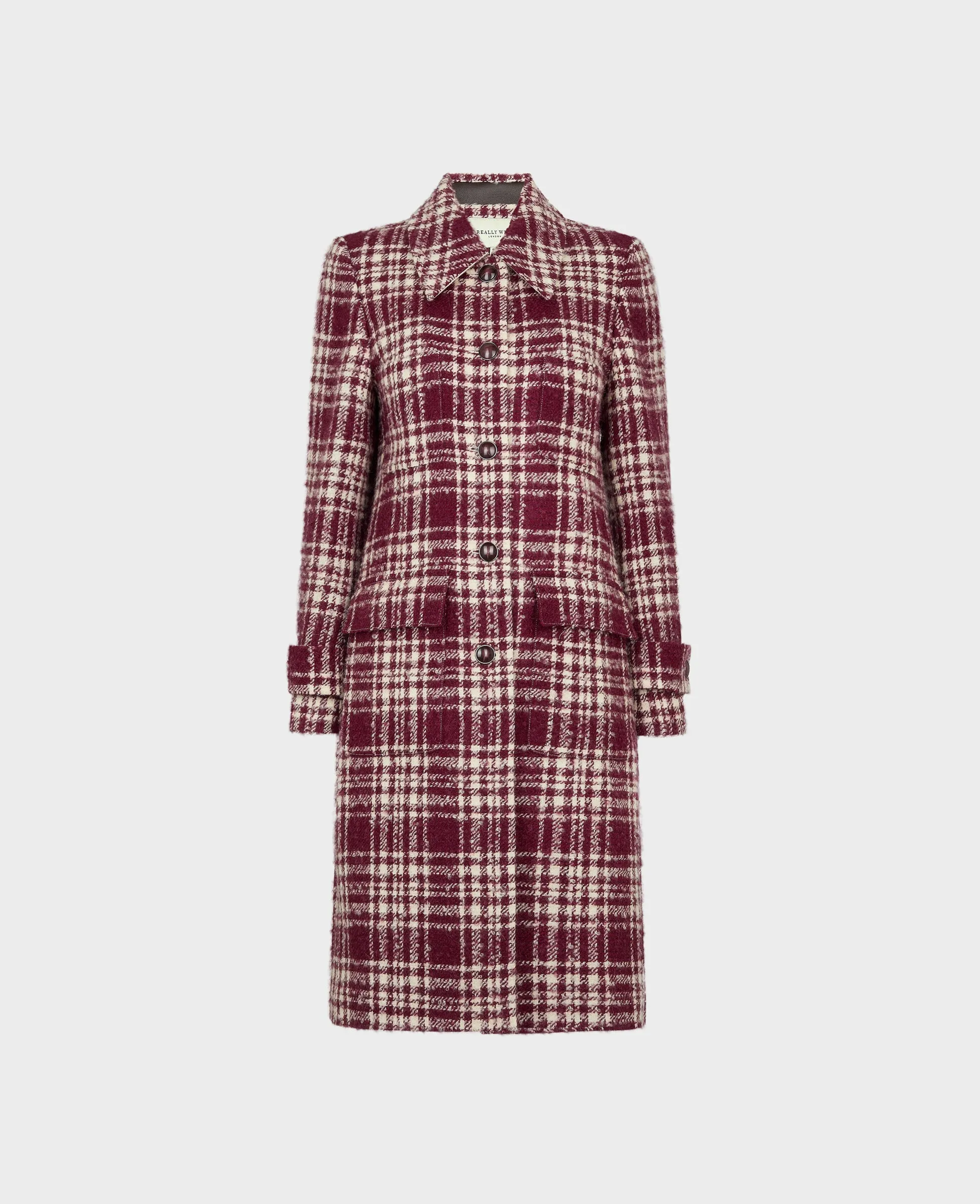 The Gentlewoman Wool and Mohair Check Coat