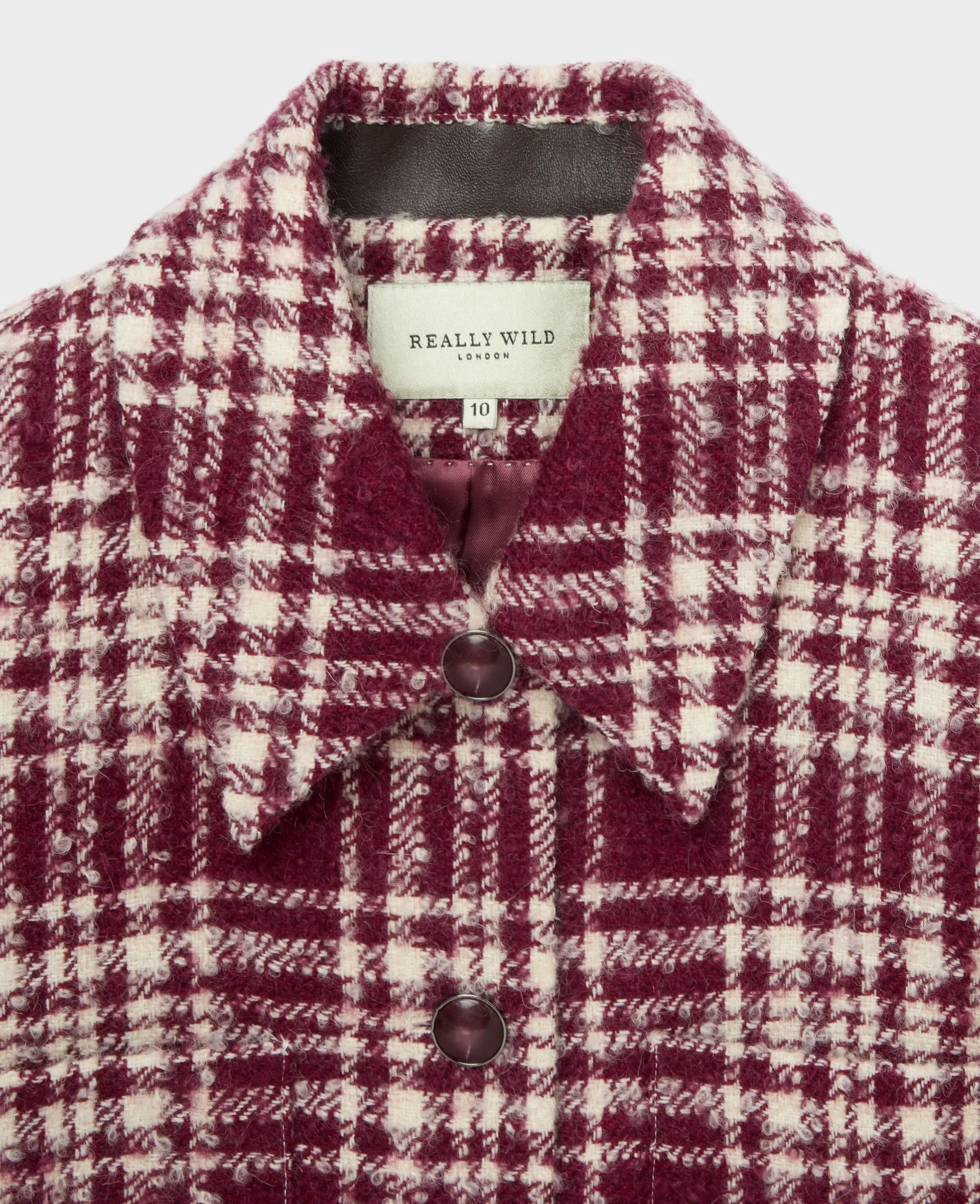 The Gentlewoman Wool and Mohair Check Coat